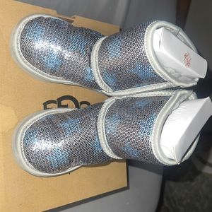 Blue Sequin Uggs